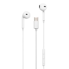 Streetz semi-in-ear-hovedtelefoner og headset med USB-C