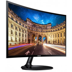 Computerskærm 15" til 24" - Samsung Curved 24" LED-skærm CF390