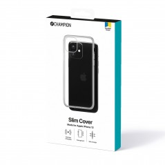 Champion gennemsigtigt etui til iPhone 12 Mini