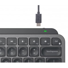 Logitech MX Keys Mini trådløst Bluetooth-tastatur med baggrundsbelysning til pc/mac