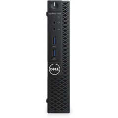 Brugt stationær computer - Dell OptiPlex 3050 Micro i3-6 8GB 128SSD med WiFi (brugt)