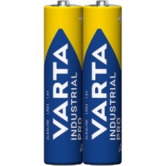 Varta Industrial Pro alkalisk batteri 2-pak AAA-batterier LR03