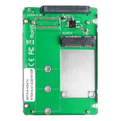 MSATA til SSD kabinet, 2,5", til 1xmSATA SSD 30x50mm