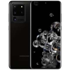 Billige mobiler, mobiltelefoner og smartphones - Samsung Galaxy S20 Ultra 5G 128GB Cosmic Black 120 Hz