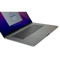Brugt MacBook Pro - MacBook Pro 15-tommer 2018 i7 16GB 512GB Space Gray (brugt med små mærker skærm)