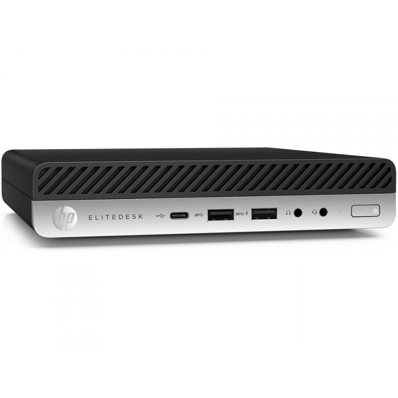 Brugt stationær computer - HP EliteDesk 705 G5 Mini Ryzen 3 8GB 128GB SSD Win11 Pro (brugt)