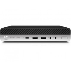 HP EliteDesk 705 G5 Mini Ryzen 3 8GB 128GB SSD Win11 Pro (brugt)