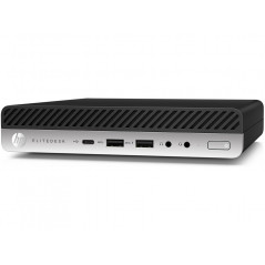 Brugt stationær computer - HP EliteDesk 705 G5 Mini Ryzen 3 8GB 128GB SSD Win11 Pro (brugt)
