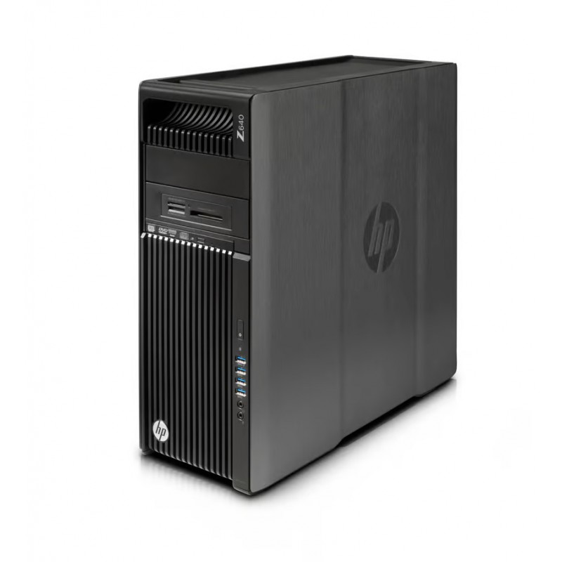 Brugt stationær computer - HP Z640 Workstation Xeon E5 40GB 128GB SSD Quadro K4200 (brugt)