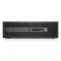 Brugt stationær computer - HP ProDesk 600 G2 SFF i3 8GB 128GB SSD (brugt)