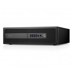 Brugt stationær computer - HP ProDesk 600 G2 SFF i3 8GB 128GB SSD (brugt)