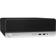 Brugt stationær computer - HP ProDesk 400 G5 SFF i3 16GB 512GB SSD Win11 Pro (brugt)
