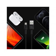 Opladere og kabler - Green Cell USB 2.0 til lightningkabel - Fås i flere længder