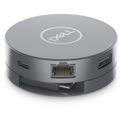 Skærmkabel & skærmadapter - Dell USB-C 6-i-1 multiport-adapter med USB 3.2, HDMI, DisplayPort, LAN