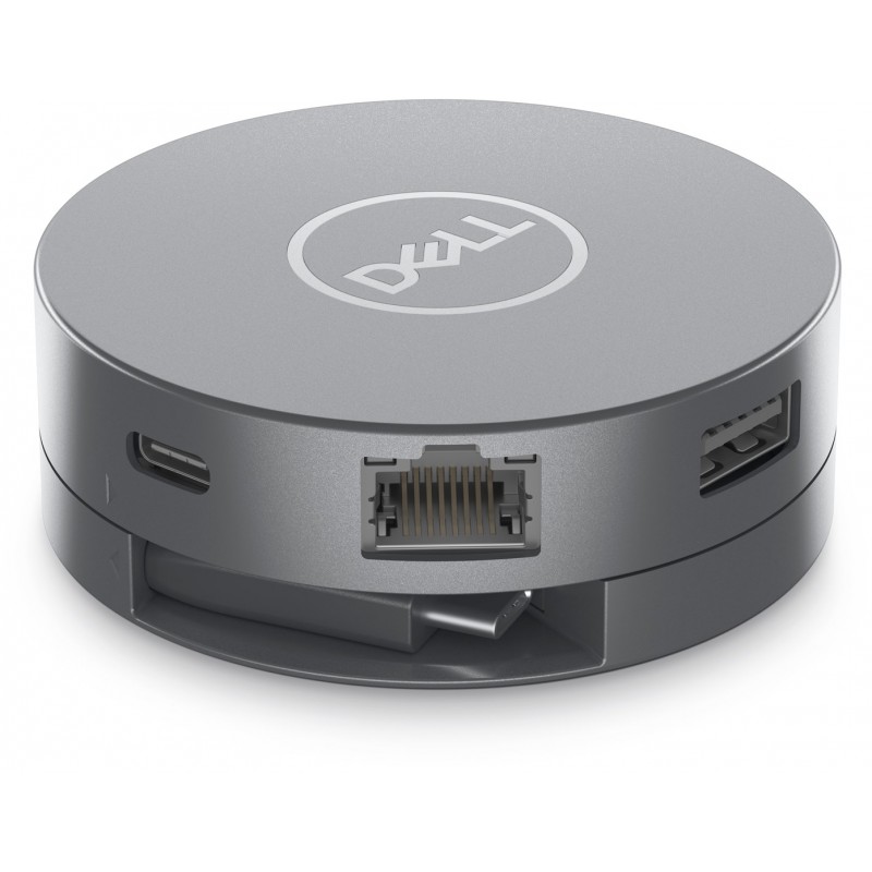 Skærmkabel & skærmadapter - Dell USB-C 6-i-1 multiport-adapter med USB 3.2, HDMI, DisplayPort, LAN