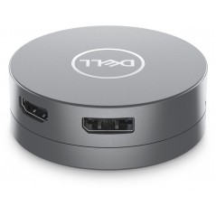 Skærmkabel & skærmadapter - Dell USB-C 6-i-1 multiport-adapter med USB 3.2, HDMI, DisplayPort, LAN