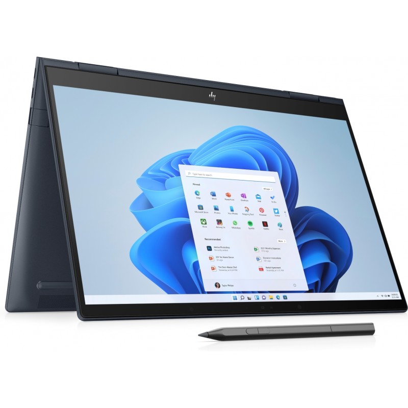 Bærbar computer med skærm på 11, 12 eller 13 tommer - HP ENVY x360 13-bf0035no 13.3" Quad HD+ Touch i7 16GB 512GB SSD Win 11 demo