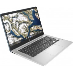Bærbar computer med skærm på 14 og 15,6 tommer - HP Chromebook 14a-na1014no 14" Full HD Intel 8GB 128GB SSD ChromeOS Turkisblå demo