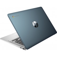 Bærbar computer med skærm på 14 og 15,6 tommer - HP Chromebook 14a-na1014no 14" Full HD Intel 8GB 128GB SSD ChromeOS Turkisblå demo
