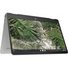 Bærbar computer med skærm på 14 og 15,6 tommer - HP Chromebook x360 14a-ca0802no 14" Full HD Touch Intel 4GB 64GB Silver demo