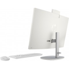 Alt-i-én computer - HP All-in-One 24-cr0824no 24" Full HD Ryzen 5 8GB 512GB SSD Win 11 Shell White demo