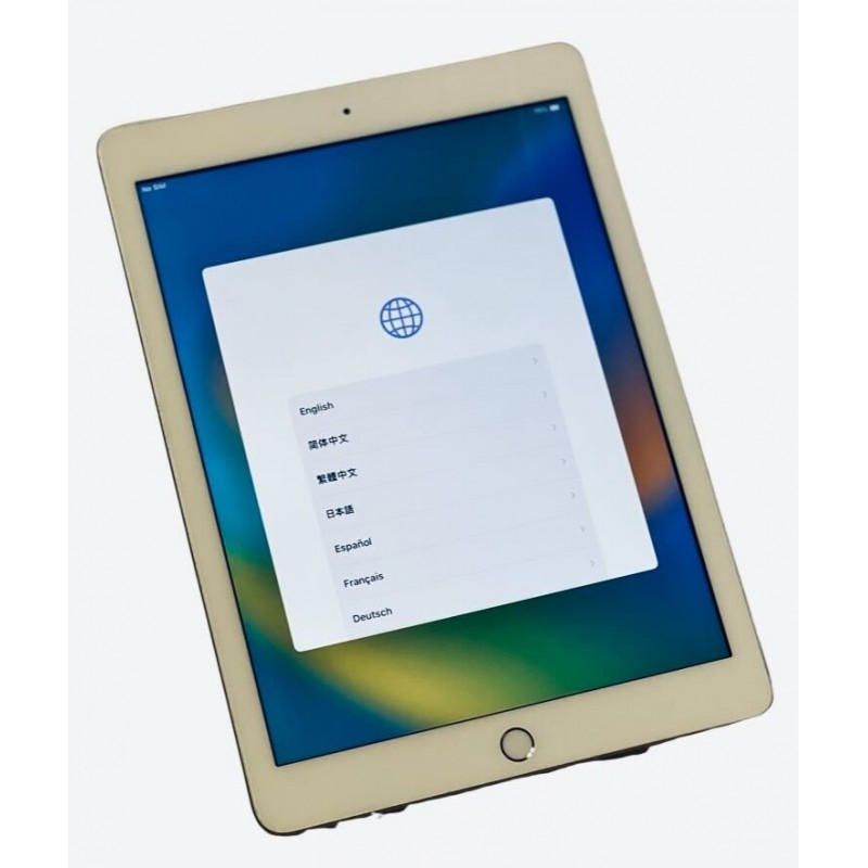 Brugte tablets - iPad (2017) 5th Gen 128GB Gold (brugt) (defekt 3.5mm port)