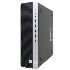 Brugt stationær computer - HP EliteDesk 800 G4 SFF i5 8GB 256GB SSD 1TB HDD W11P (brugt)