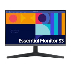 Computerskærm 15" til 24" - Samsung S24C332GA 24-tommer IPS-skærm 100 Hz & AMD FreeSync