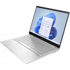 Bærbar computer med skærm på 11, 12 eller 13 tommer - HP ENVY x360 13-bf0960no 13.3" 2.8K OLED Touch i7-12 16GB 512GB SSD Win 11 Natural Silver demo