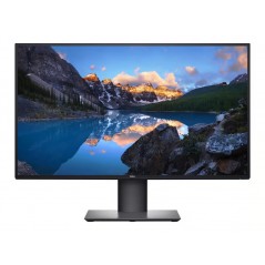 Dell UltraSharp U2720Q 27" 4K IPS-skärm med USB-C (90W PD) & ergonomisk fot (brugt ridster fot)