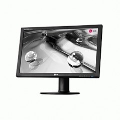 Brugte computerskærme - LG Flatron W2442PA 24" Full HD LED-skærm med ergonomisk fod (brugt)