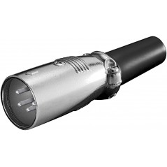 Mikrofonstik XLR han (4-pin)