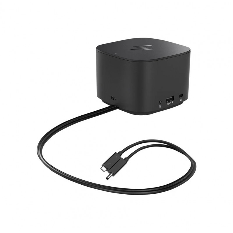Dockingstation HP - HP Thunderbolt 230W Dock G2 dockingstation med lydmodul til konferenceopkald NO AC (brugt)