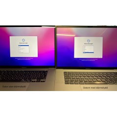 Brugt MacBook Pro - MacBook Pro 16-tommer 2019 i9-9980H 16GB 512GB SSD Space Grey (brugt med let blanke taster og skærmbeskyttelse)