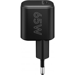 Nano superkompakt strømadapter med USB-C PD 65W og hurtig opladning (computeroplader)