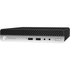 Brugt stationær computer - HP ProDesk 400 G3 Mini i5 (gen7) 8GB 128GB SSD Win 10 Pro (brugt)