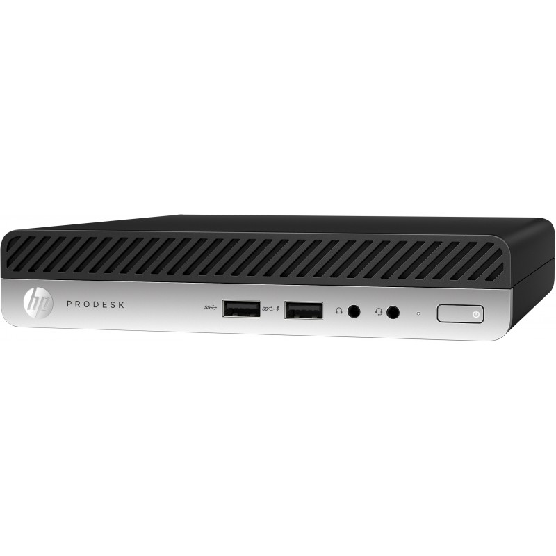 Brugt stationær computer - HP ProDesk 400 G3 Mini i5 (gen7) 8GB 128GB SSD Win 10 Pro (brugt)