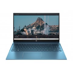Bærbar computer med skærm på 14 og 15,6 tommer - HP Pavilion 15-eh3030no 15.6" Full HD Ryzen 5 8GB 256GB SSD Win 11 Forest Teal