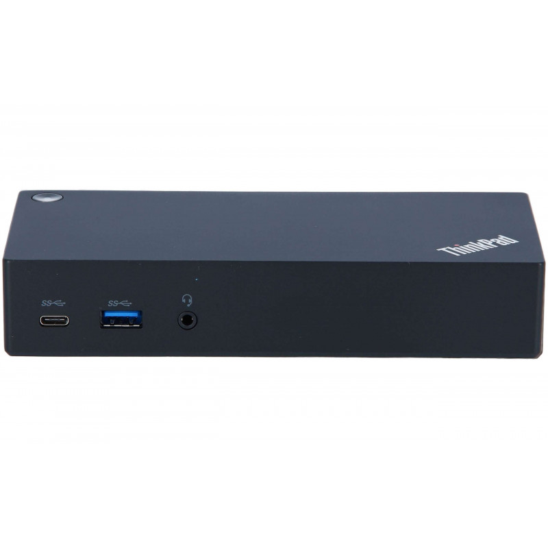 Lenovo dockingstation - Lenovo ThinkPad USB-C universal dockingstation 40A9 uden AC-adapter (brugt)