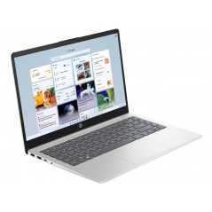 Bærbar computer med skærm på 14 og 15,6 tommer - HP 14-em0066no 14" Full HD Ryzen 5 8GB 256GB SSD Win 11 Natural Silver