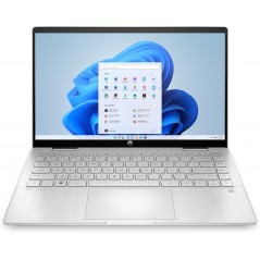 Bærbar computer med skærm på 14 og 15,6 tommer - HP Pavilion x360 14-ek0026no 14" i5-12 8GB 512SSD Win 11 Natural Silver