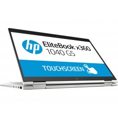 Brugt laptop 14" - HP EliteBook x360 1040 G5 14" Full HD i7 16GB 256GB SSD med SW (brugt)