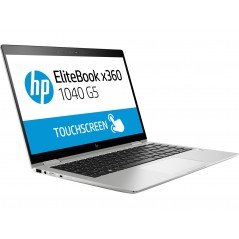 Brugt laptop 14" - HP EliteBook x360 1040 G5 14" Full HD i7 16GB 256GB SSD med SW (brugt)