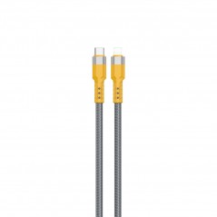 Opladere og kabler - Dudao L23CL Flettet 30W USB-C til Lightning-kabel til iPhone & iPad 1 meter