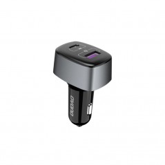 Dudao hurtigopladende USB-biloplader med USB-A og USB-C PD 60W
