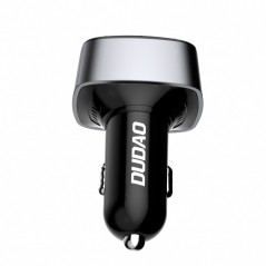 Dudao hurtigopladende USB-biloplader med USB-A og USB-C PD 60W