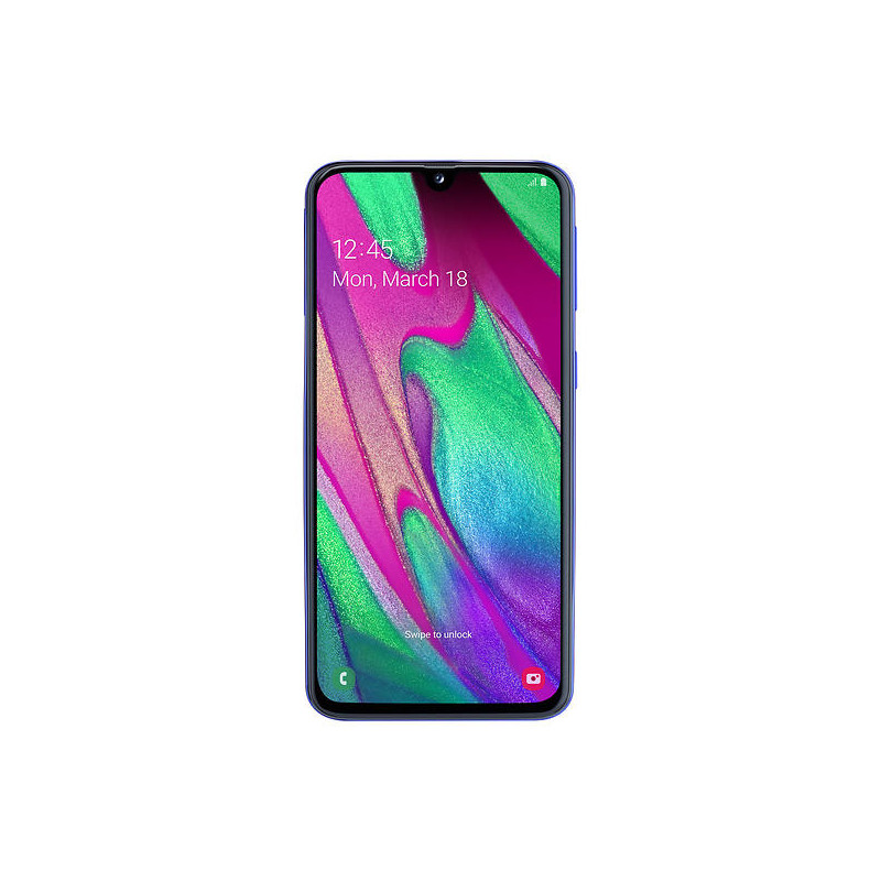 Brugt Samsung Galaxy - Samsung Galaxy A40 2019 64GB Black DS (brugt med skærm i ny stand)