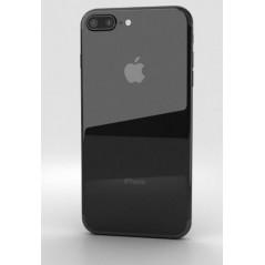iPhone 7 Plus 128GB Jet Black (brugt med meget ridset skærm)