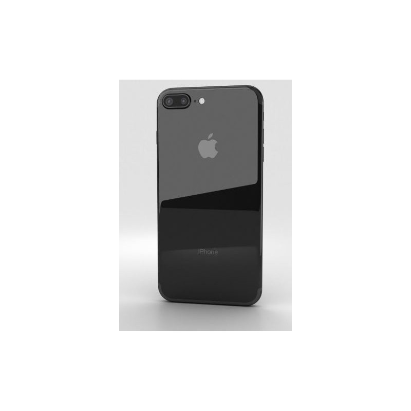Brugt iPhone - iPhone 7 Plus 128GB Jet Black (brugt med meget ridset skærm)