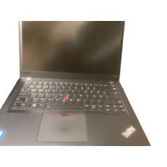Brugt laptop 14" - Lenovo Thinkpad T480s 14" Full HD Touch i5 8GB 256GB SSD Win 11 Pro (brugt med ridser på skærm og indersiden)